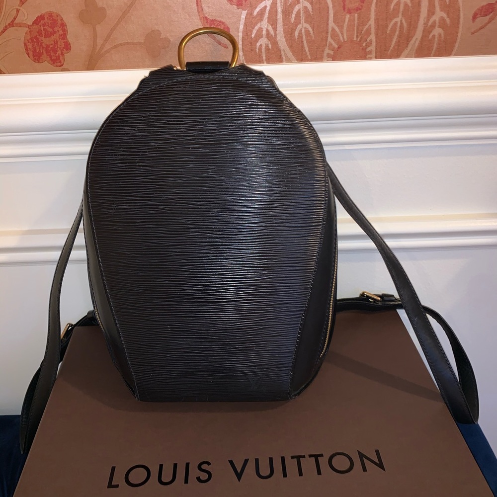 Louis Vuitton Mabillon Vintage Black Backpack